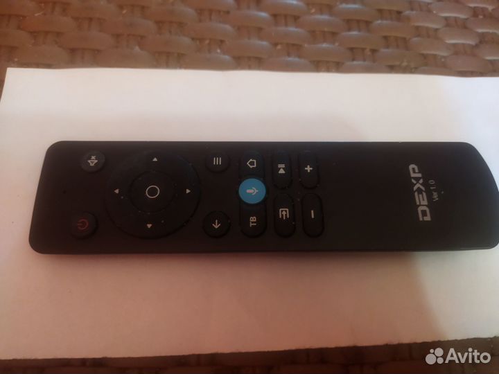 Пульт для телевизора Dexp ver 1.0