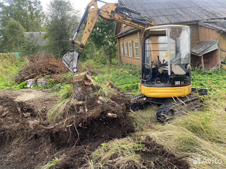 Мини экскаватор в аренду
