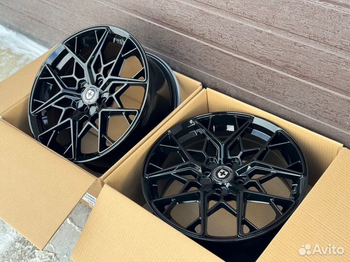 Диски HRE FF10 R18 4x100 черные