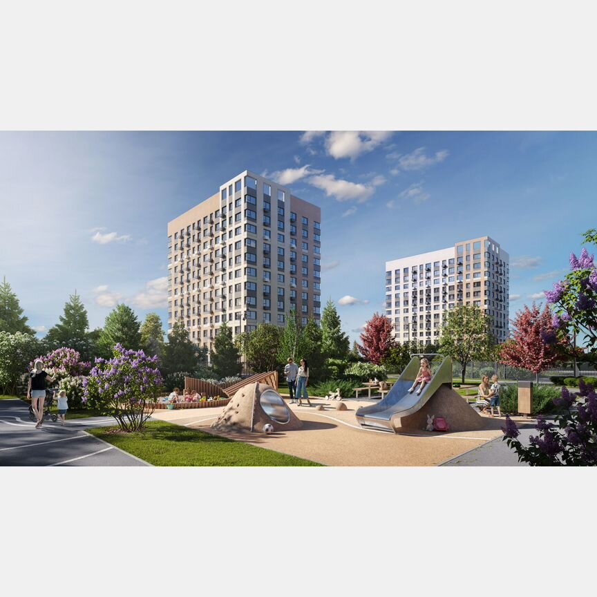 2-к. квартира, 46,4 м², 7/9 эт.