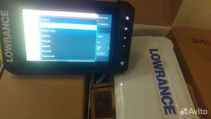 Lowrance Elite 7 FS AI 3-в-1 (русский язык)