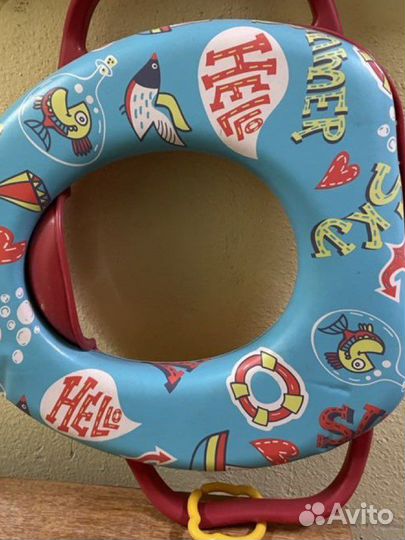 Сидушка на унитаз (ступенька в подарок)