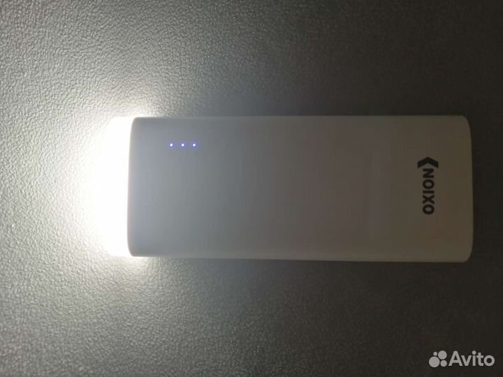 Power bank 10000 + фонарик