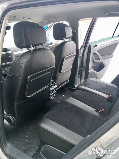 Авточехлы из алькантары на VW Tiguan 2 Автопилот