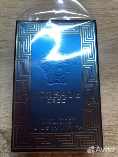 Versace eros 50ml (оригинал) edp