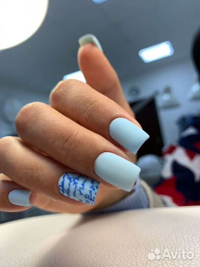Маникюр с покрытием. Ногти