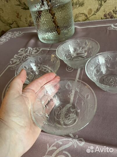 Салатницы порционные (стекло)