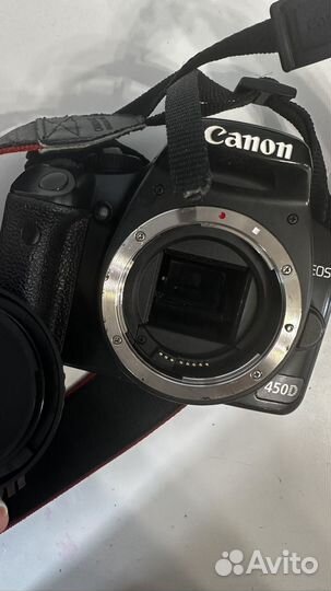 Зеркальный фотоаппарат canon 450d