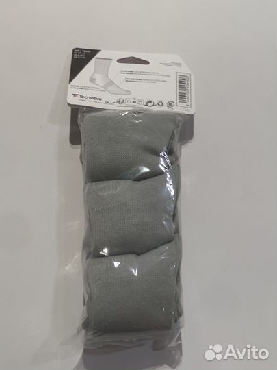 Теннисные носки Tecnifibre Classic Silver 3(39-43)