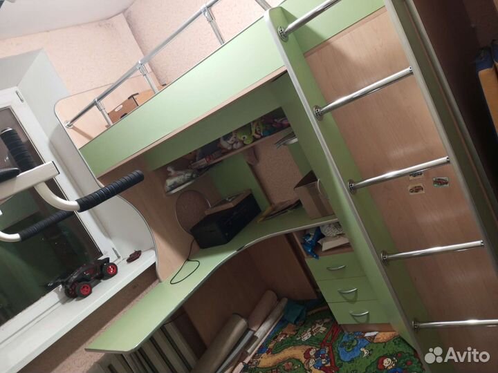 Детская кровать чердак