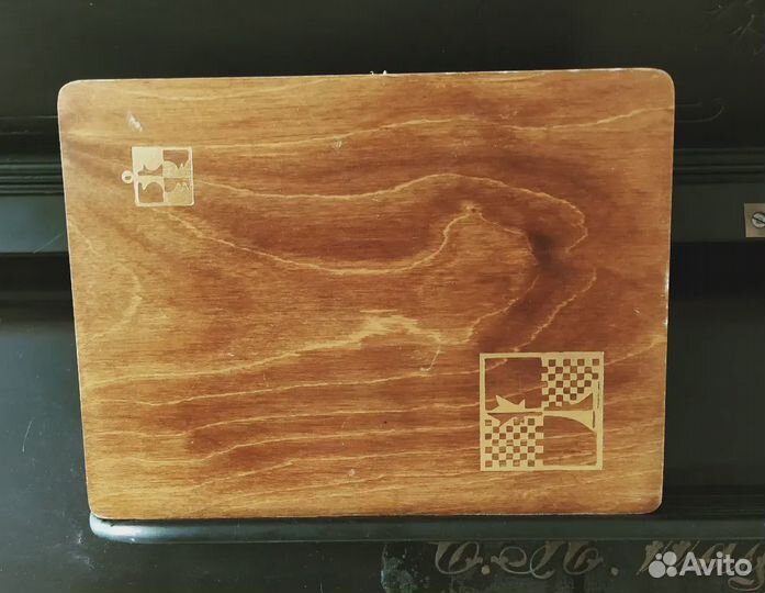 Шахматы дорожные СССР винтаж дерево мини