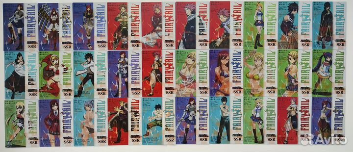 Карточки Fairy Tail