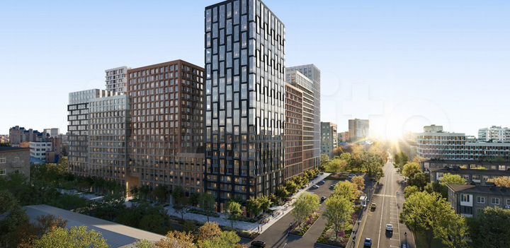 2-к. квартира, 45 м², 6/24 эт.