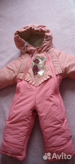 Зимний комбинезон для девочки