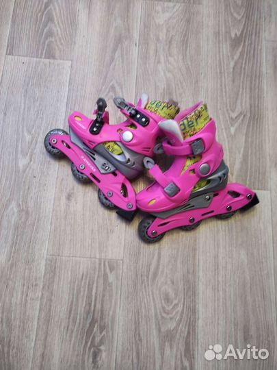 Роликовые коньки детские раздвижные