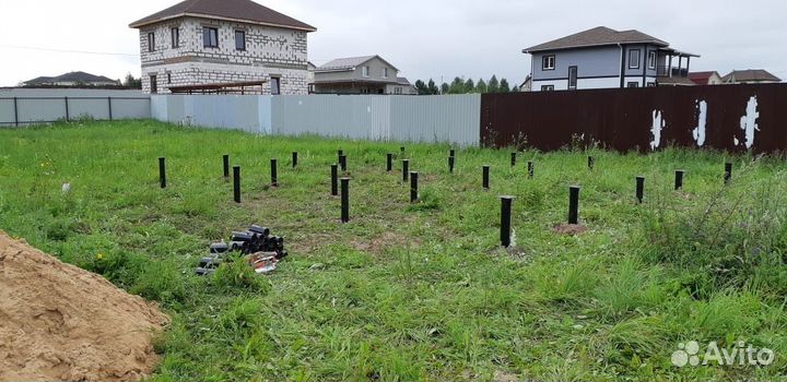 Винтовые сваи + Монтаж под ключ