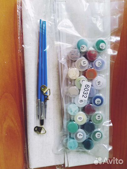 Картина по номерам новая