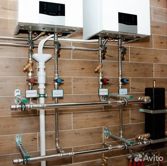 Монтаж Систем водоснабжения,отопления и канализаци