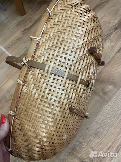 Плетеная корзинка