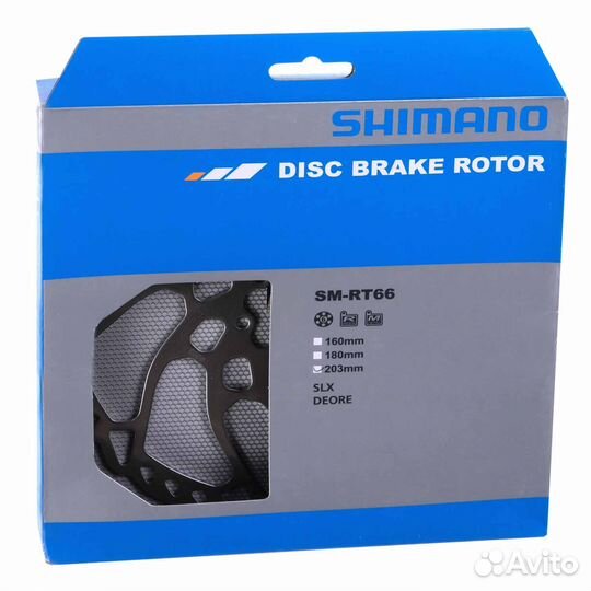 Тормозной диск 203mm Shimano SM-RT66-L AM