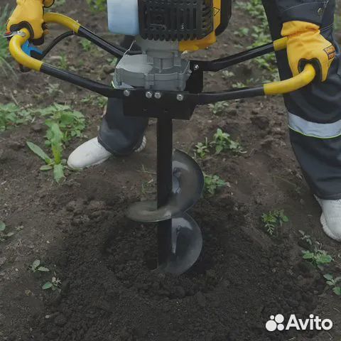 Мотобур Мощностью 3.5 л.с. Гарантия, Новый