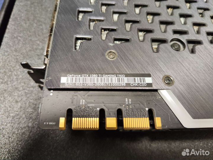 Видеокарта MSI GeForce gtx 1080 ti