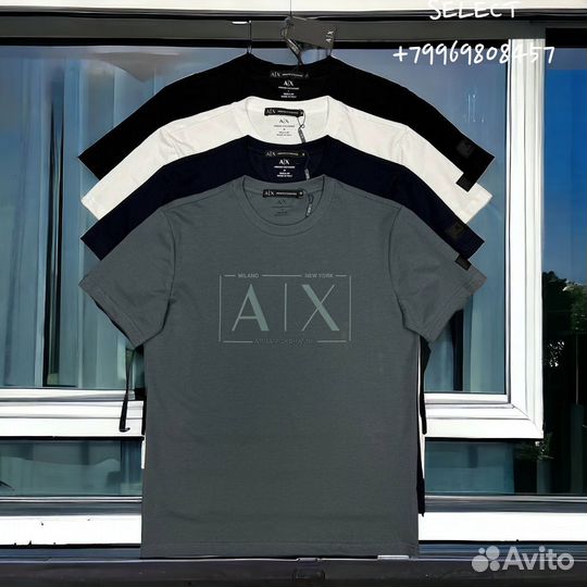 Мужские футболки Armani exchange