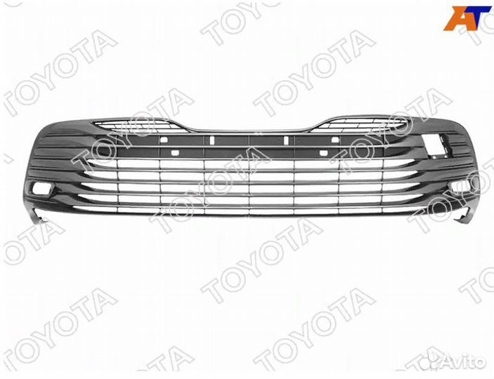 Решетка в бампер toyota camry 18-21