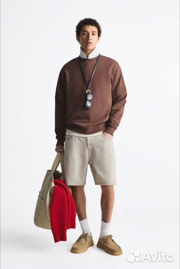 Джинсовые шорты zara