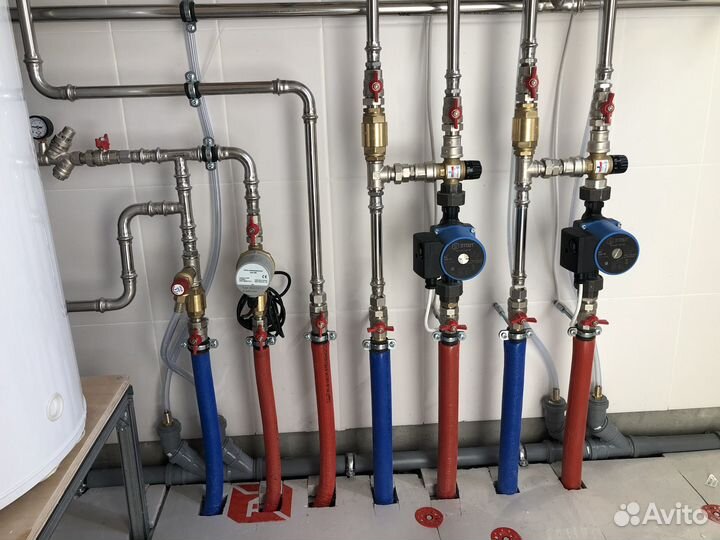 Отопление и водоснабжение частного дома