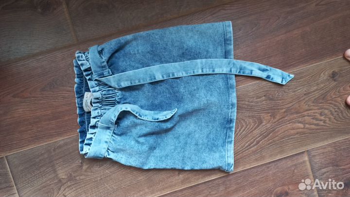 Юбка джинсовая на девочку
