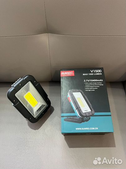 Профессиональный фонарь Sunrei V1500