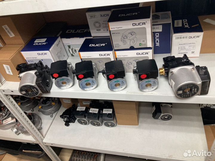 Насосы циркуляционные на газовые и электро котлы