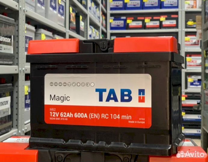 Аккумулятор TAB magic 62Ач