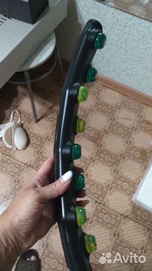 Массажный обруч хулахуп магнитный для похудения