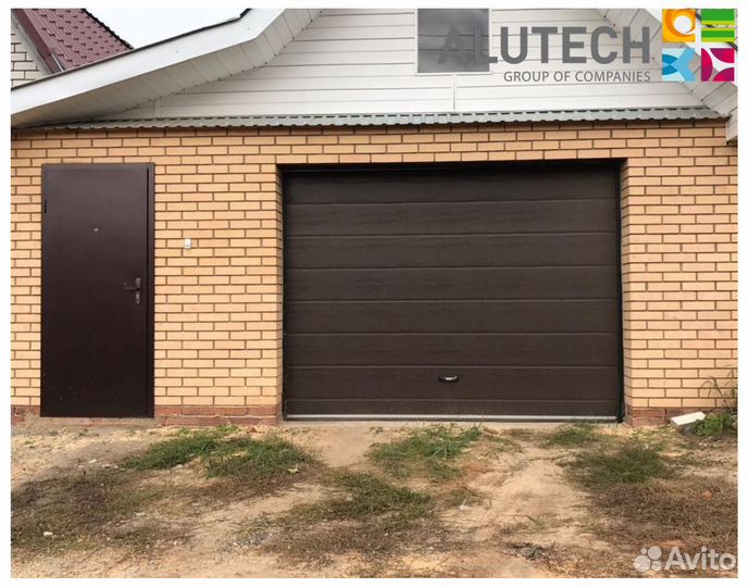Ворота гаражные alutech