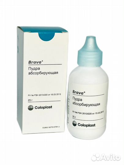 019075 Пудра абсорбирующая Coloplast Brava