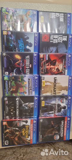 Игры для приставки ps4