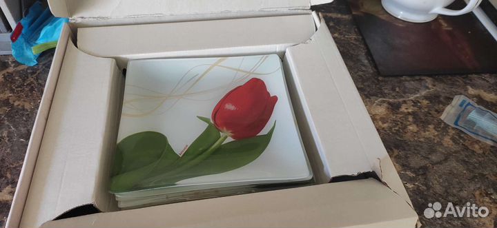 Набор тарелок новый