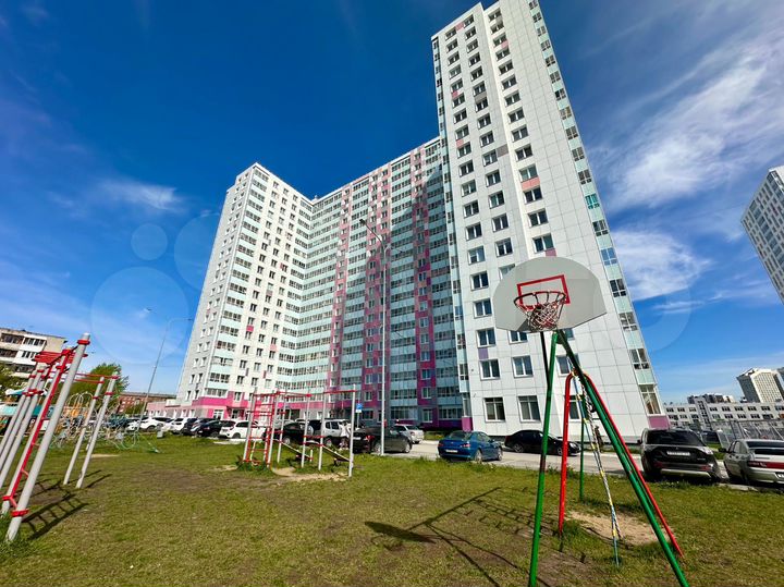 2-к. квартира, 54,3 м², 12/19 эт.