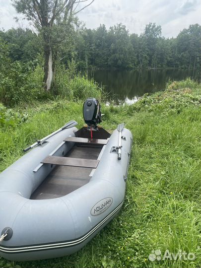 Лодка пвх с мотором 6