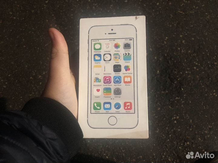 Коробка айфон 5s