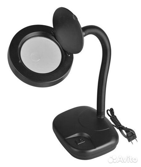 Лупа лампа бестеневая настольная 2x/20x-85мм