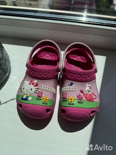 Crocs сабо Hello Kitty детские 8C9