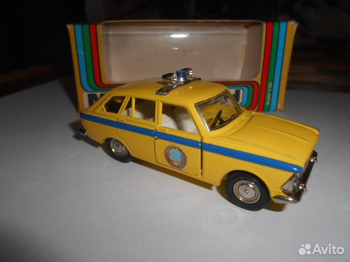 Иж Комби А12 Милиция 1/43 СССР капот люстра гаи