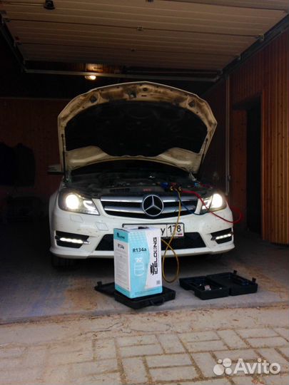 Заправка кондиционеров (авто), монтаж