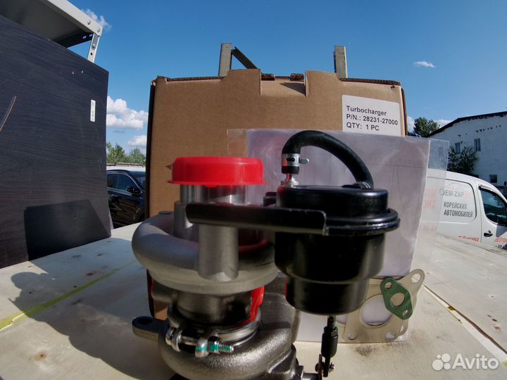Турбокомпрессор D4EA 2.0 Hyundai\Kia 2823127000
