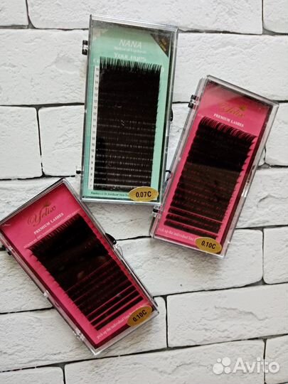 Ресницы для наращивания миксы