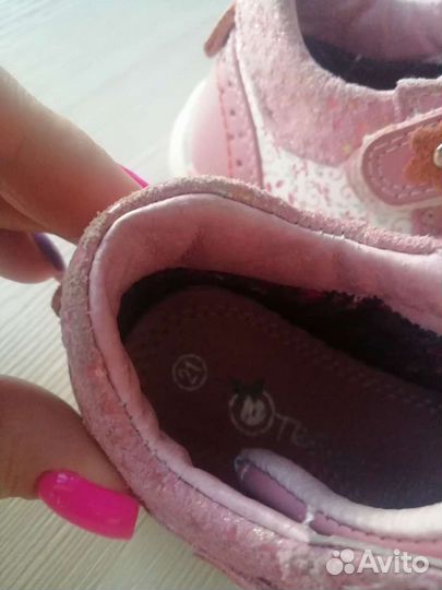 Ботинки для девочки, 21 размер