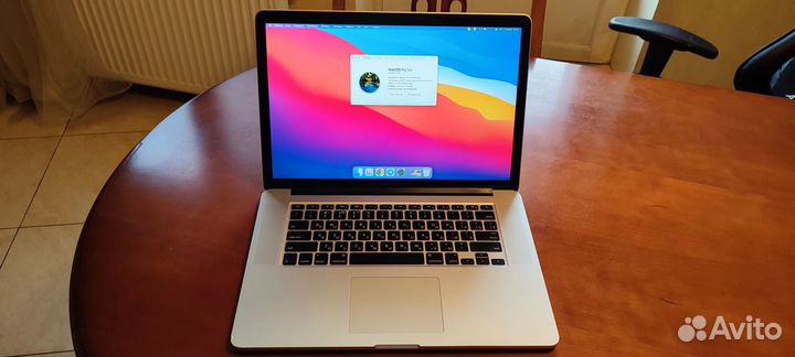 MacBook Pro 15 (2014), 256 гб, Core i7, retina